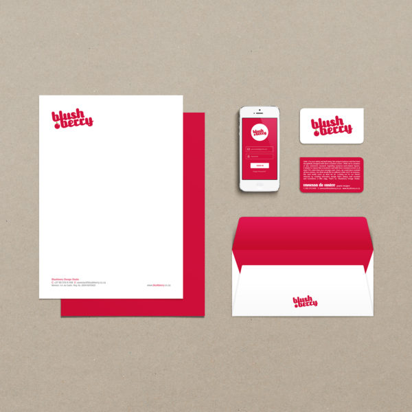 Blushberry Visual Identity