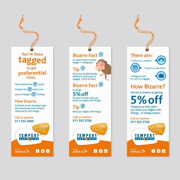Tempest Luggage Tags