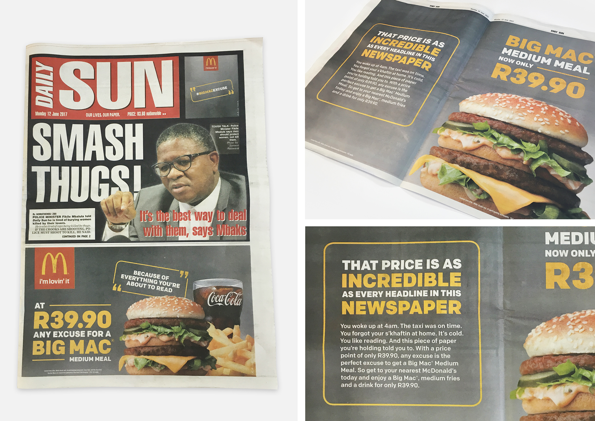 Daily sun wrap mockup