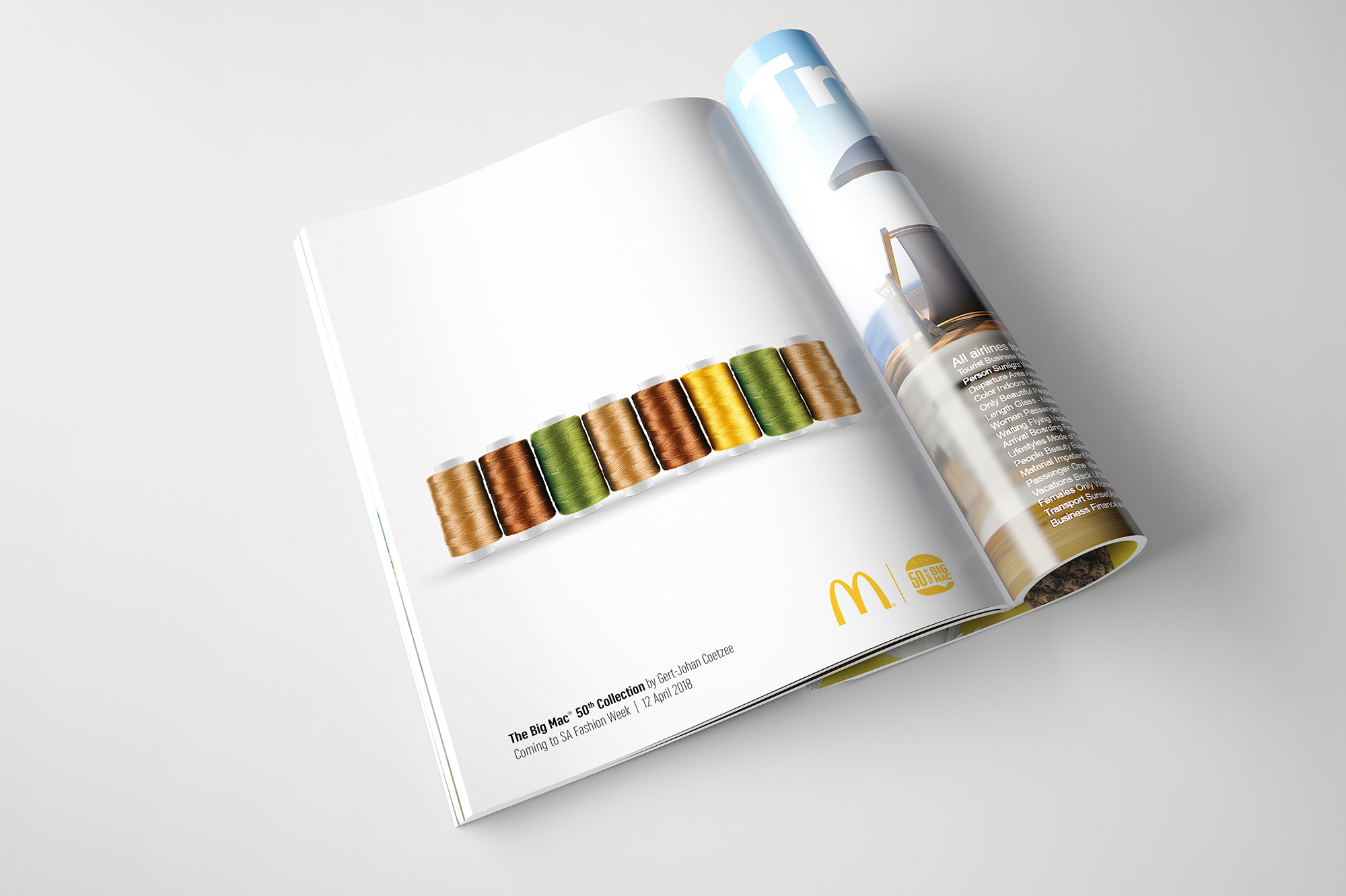 Fashion Show Ad Mockup