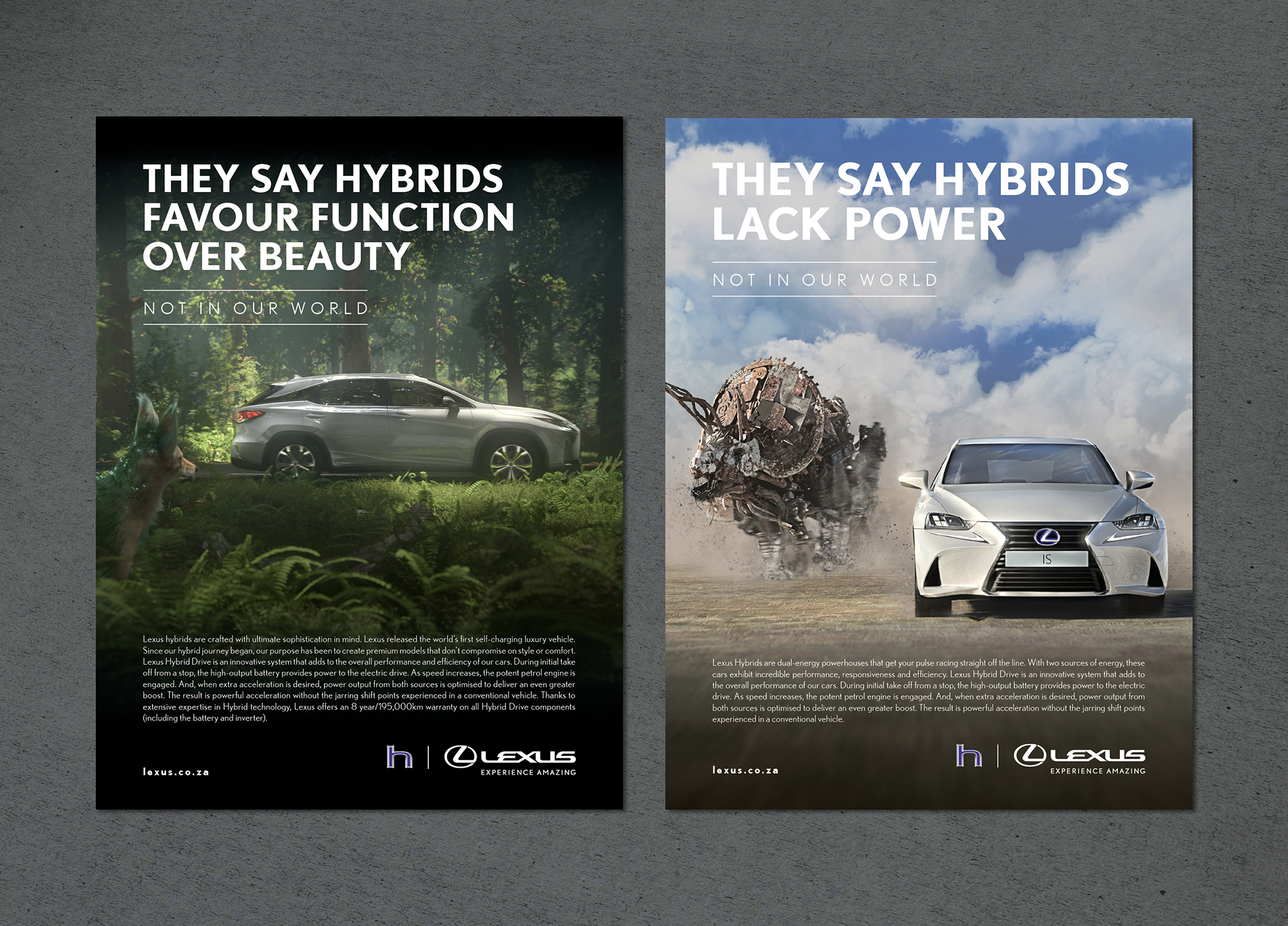 Lexus Hybrid Print Mockup 2